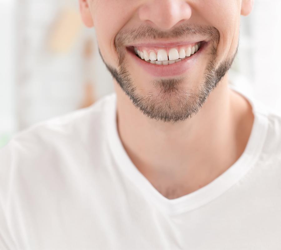 Smiling patient after taking treatment by Dentistry at Waterview near me in Stoney Creek, ON